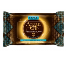 Nuage Argan Oil Cleansing Facial Wipes 2 X 25 Pack