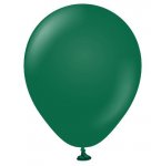 Kalisan 5" Standard Dark Green Latex Balloon 100 Pack