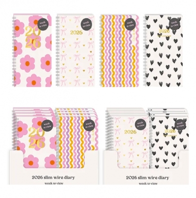 2026 Slim Week To View Diary