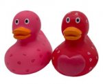 Amore Heart Duck Bath Time Toy