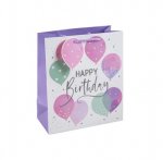Happy Birthday Balloon Medium Gift Bag