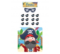 Stick The Eye Patch On The Pirate Game