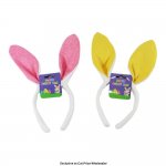 Pink / Yellow Easter Bunny Headband
