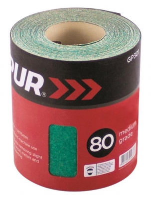 Blackspur Aluminium Oxide Finishing Paper - Grade 80