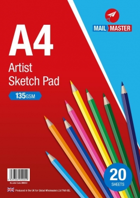 Mail Master A4 Artist Sketch Pad