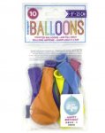 Happy Birthday 9" Latex Balloons 10Ct