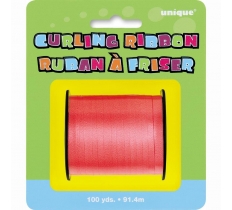 Red Curling Ribbon 100 Yards