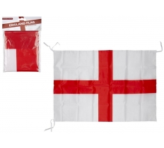 ST GEORGE RAYON FLAG WITH STRING 89 X 60CM