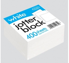 County Jotter Block White 90 X 90mm