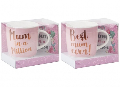 10OZ MUM MUG AND COASTER SET IN PVC BOX