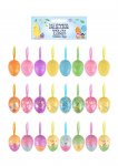 Glitter Easter Egg Decorations and Party Favours (4cm) 8pc