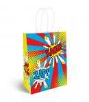 Comic Impact Paper Party Bag with Handles (16 x 22 x 8cm)