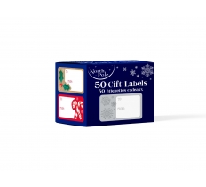 Christmas Contemp Stickers 50pack