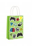 Gamer Paper Party Bag With Handles 14cm X 21 cm X 7cm