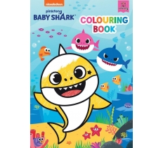 Baby Shark Colouring Book