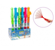 Bubble Sword with 9 Wands - 145 ml