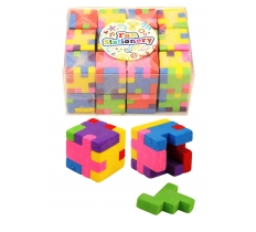 Puzzle Cube 2.7cm Eraser X 24 ( 20p Each )