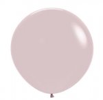 24" Pastel Dusk Rose 110 Latex Balloons 60cm 3Pc