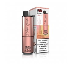 IVG 2400 Puff 4 In 1 Disposable Vape Peach Edition