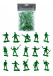 Toy Soldier Figurines 50 Pack ( Assorted Sizes And Designs )