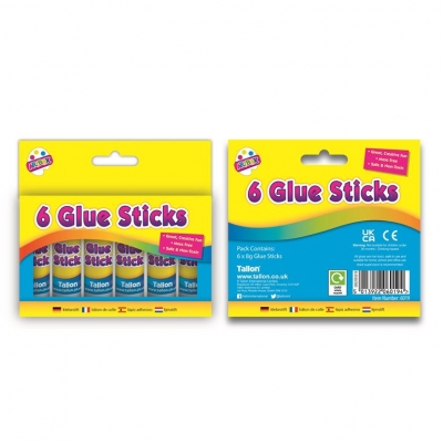 6 X 8Grm Glue Sticks
