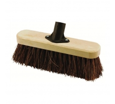 Elliotts Wooden Broom Head 25cm With Bracket