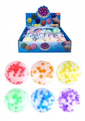 Squish Squeezy 7cm Sensory Ball ( Assorted Colours )