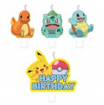 Pokemon Candle Sets - Pack g/4