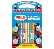 Thomas And Friends Colour By Numbers ( Zero Vat )
