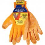 Orange Nitrile Sandy Finish Gloves