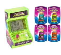 Pocket Size Arcade Game 4 Colours On Blistercard