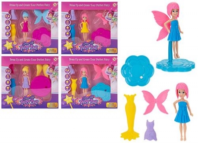 Dress Up Mini Fairy Doll 16cm X 15cm