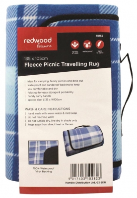 Fleece Picnic Travelling Rug