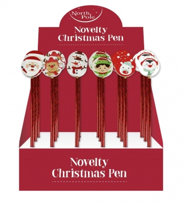 Christmas Novlety Xmas Character Pens