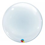 Qualatex 24" Clear Deco Bubble Balloon