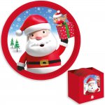 Christmas Character Kids Party Plates 8 Pack