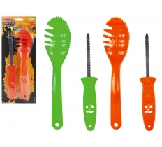 2PC PUMPKIN CARVING SET