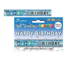 Banners Happy Birthday Male