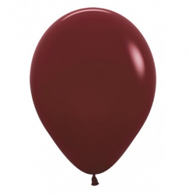 Sempertex 12" Merlot Latex Balloons 50 Pack