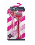 Ladies Disposable Six Blade Razors - 2 Pack