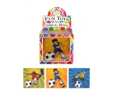 Football 13cm X 12cm Puzzle X 108 ( 8p Each )