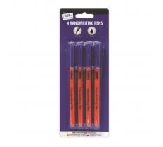 Tallon 4 Hand Writing Pens ( Blue )