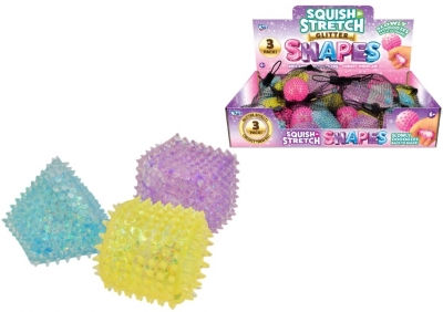 3pc Squishy Sugar Malotose Squeeze Shapes (Netted)