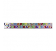 Happy Birthday Banner Text