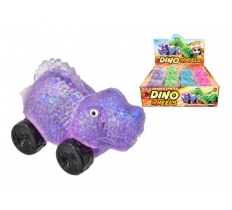 Squishy Stretch Glitter Sugar Maltose Dino Car