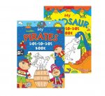 Dinosaur & Pirates Dot-To-Dot Colouring Book