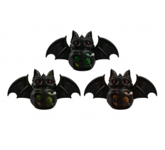 BLACK NEON BEAD SQUISHY BAT