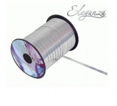 Eleganza Poly Curling Ribbon Mettalic 5mmx250Yards Silver