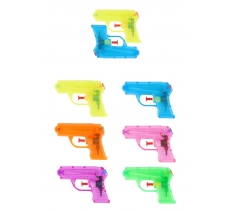 Neon Water Gun 2-Pack (11cm) 6 Assorted Colours