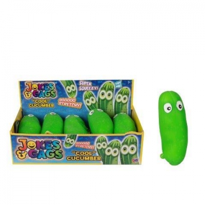 Jokes & Gags Squeeze Squishy Crazy Cucumber